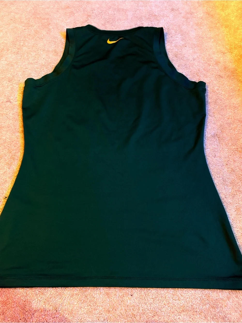Nike Green & Yellow Packers Dri-FIT Tank Top